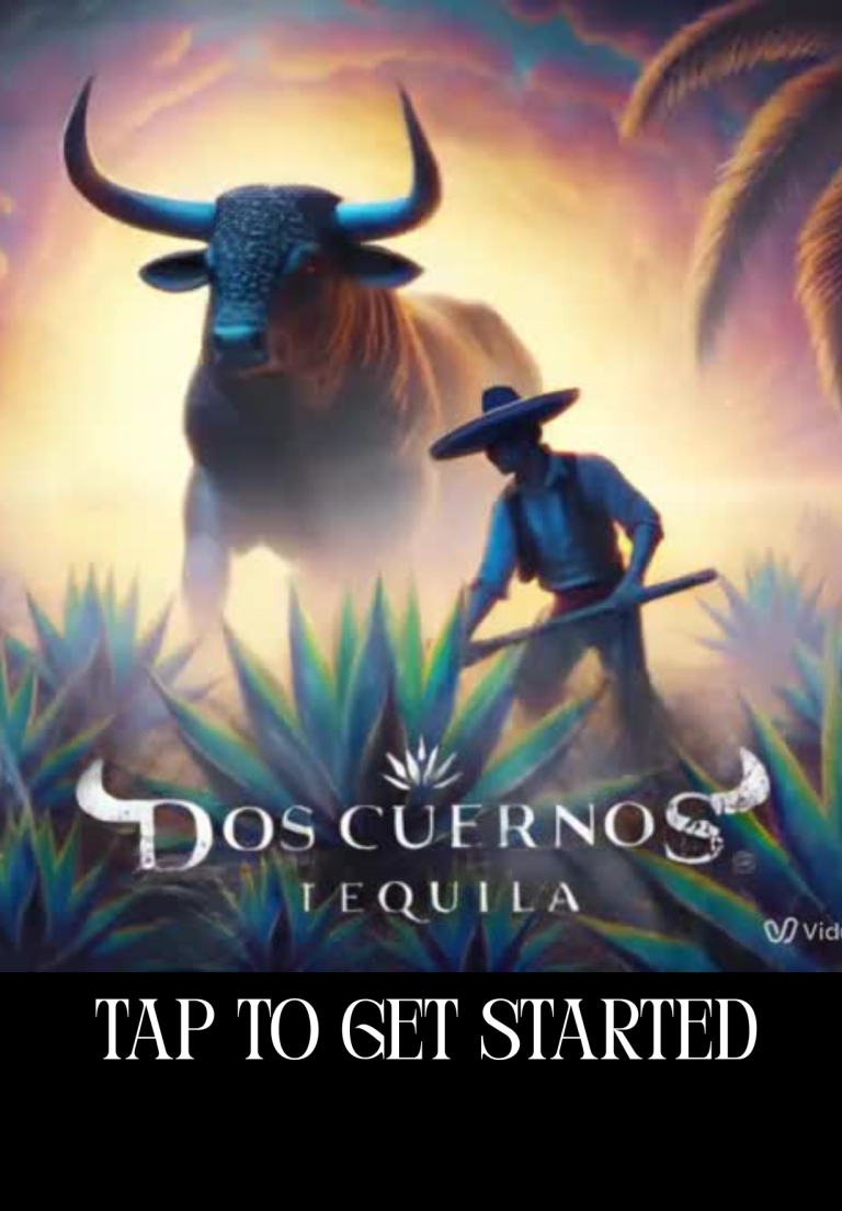 Dos Cuernos Welcome Screen Photo Booth in Austin