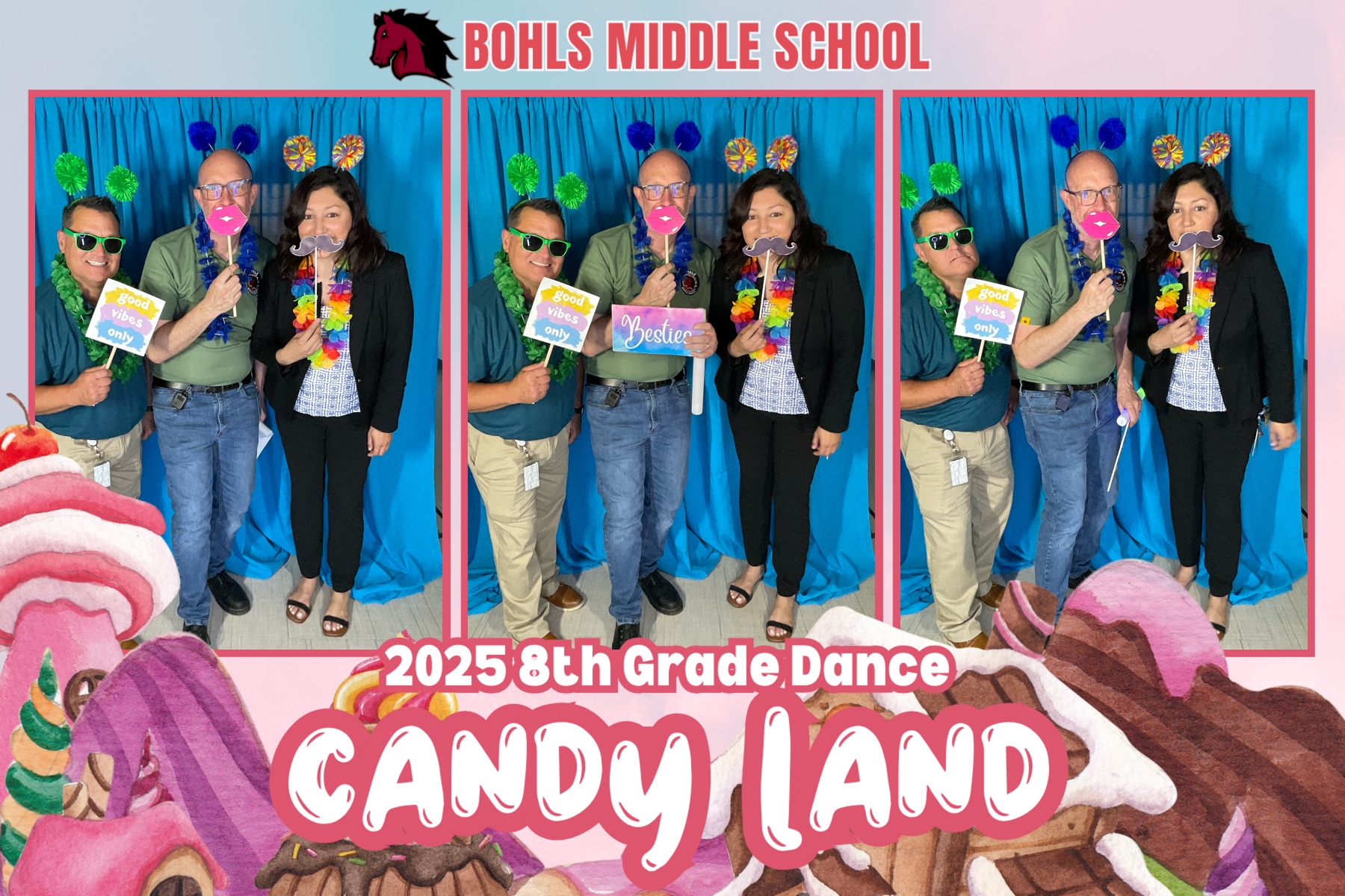 Bohls Middle School Photo Booth in Pflugerville